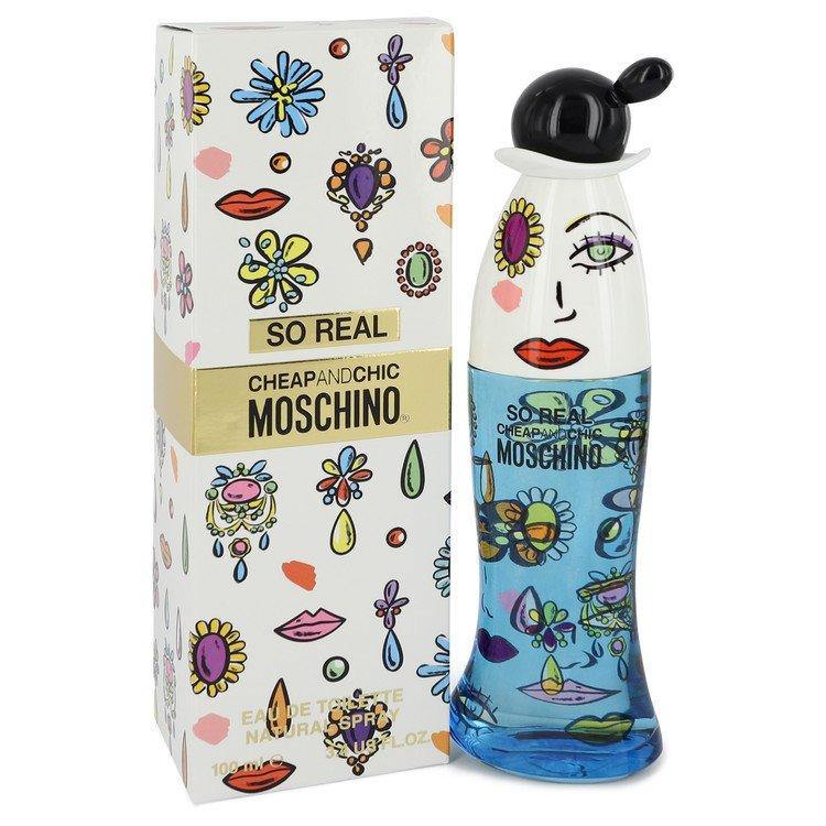 Cheap & Chic So Real Eau De Toilette Spray By Moschino - American Beauty and Care Deals — abcdealstores