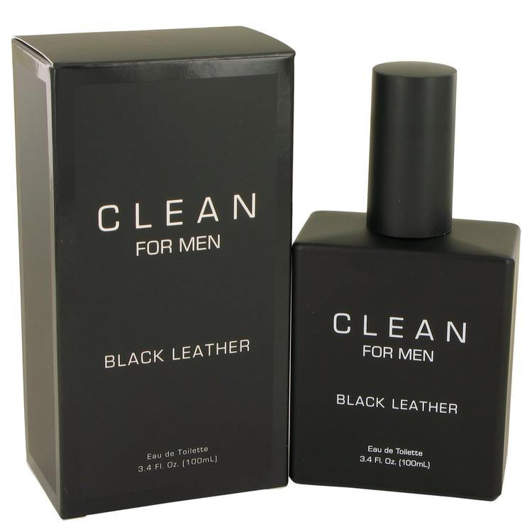 Clean Black Leather Eau De Toilette Spray By Clean - American Beauty and Care Deals — abcdealstores
