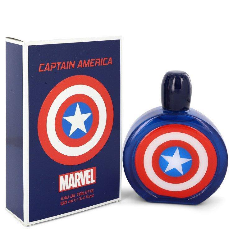 Captain America Eau De Toilette Spray By Marvel - American Beauty and Care Deals — abcdealstores