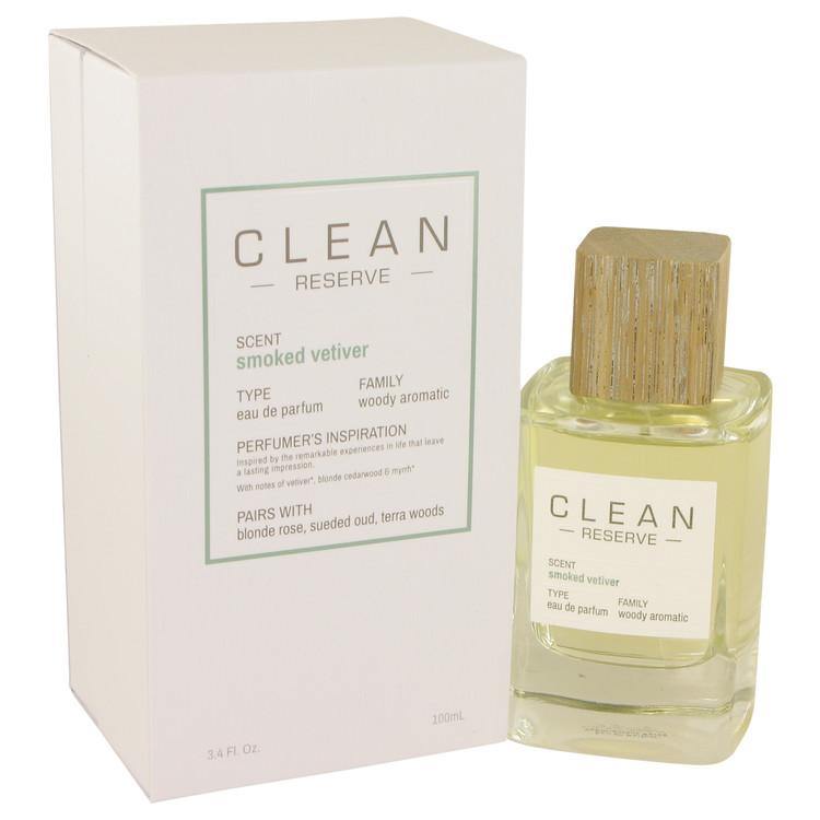 Clean Smoked Vetiver Eau De Parfum Spray By Clean - American Beauty and Care Deals — abcdealstores
