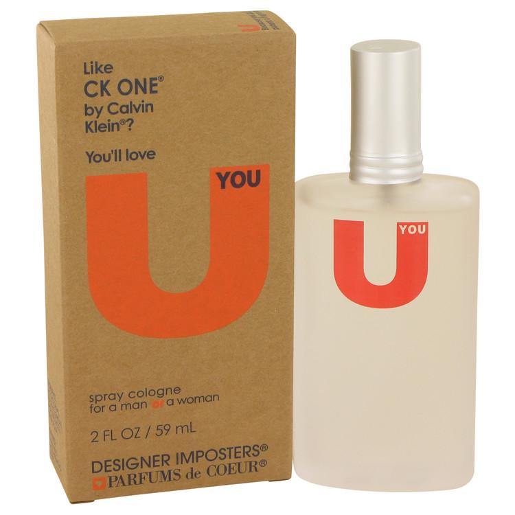 Designer Imposters U You Cologne Spray (Unisex) By Parfums De Coeur - American Beauty and Care Deals — abcdealstores