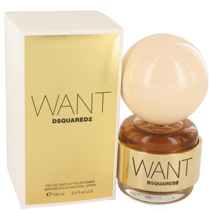 Dsquared2 Want Eau De Parfum Spray By Dsquared2 - American Beauty and Care Deals — abcdealstores