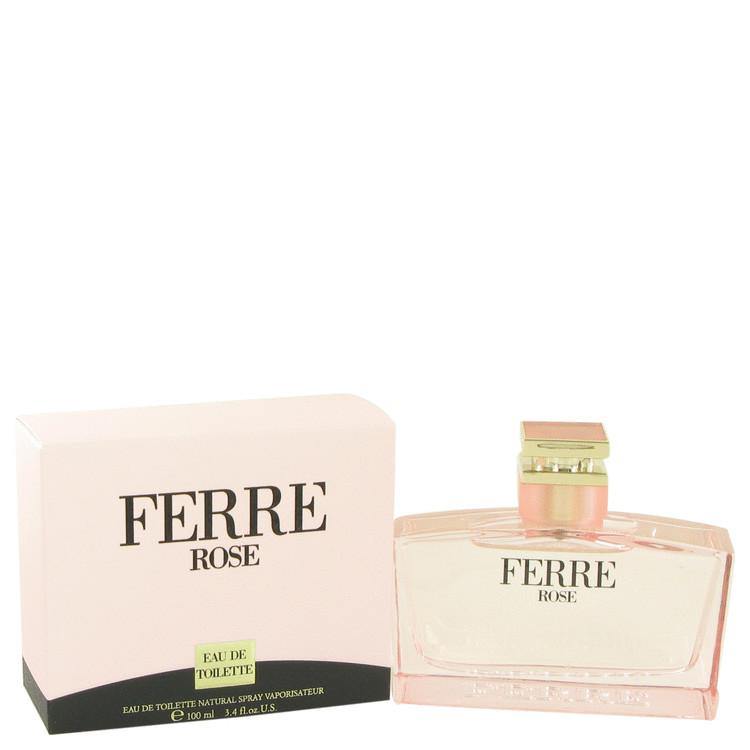 Ferre Rose Eau De Toilette Spray By Gianfranco Ferre - American Beauty and Care Deals — abcdealstores