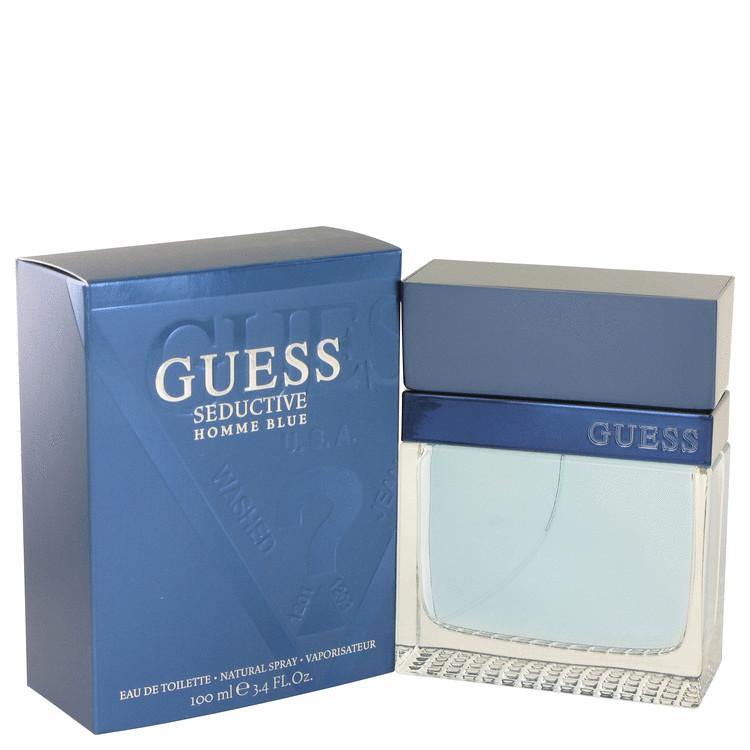 Guess Seductive Homme Blue Eau De Toilette Spray By Guess - American Beauty and Care Deals — abcdealstores