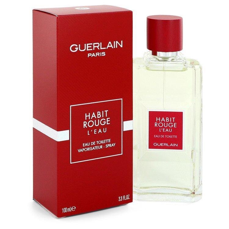Habit Rouge L'eau Eau De Toilette Spray By Guerlain - American Beauty and Care Deals — abcdealstores