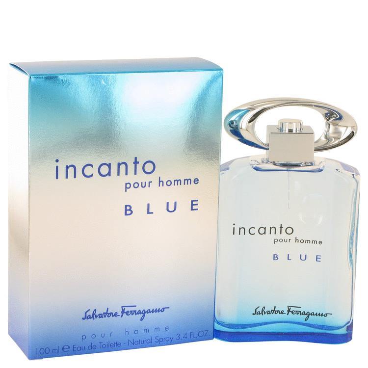Incanto Blue Eau De Toilette Spray By Salvatore Ferragamo - American Beauty and Care Deals — abcdealstores