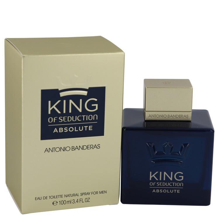 King Of Seduction Absolute Eau De Toilette Spray By Antonio Banderas - American Beauty and Care Deals — abcdealstores
