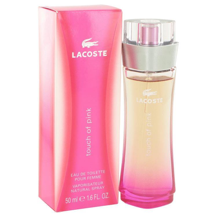Touch Of Pink Eau De Toilette Spray By Lacoste - American Beauty and Care Deals — abcdealstores