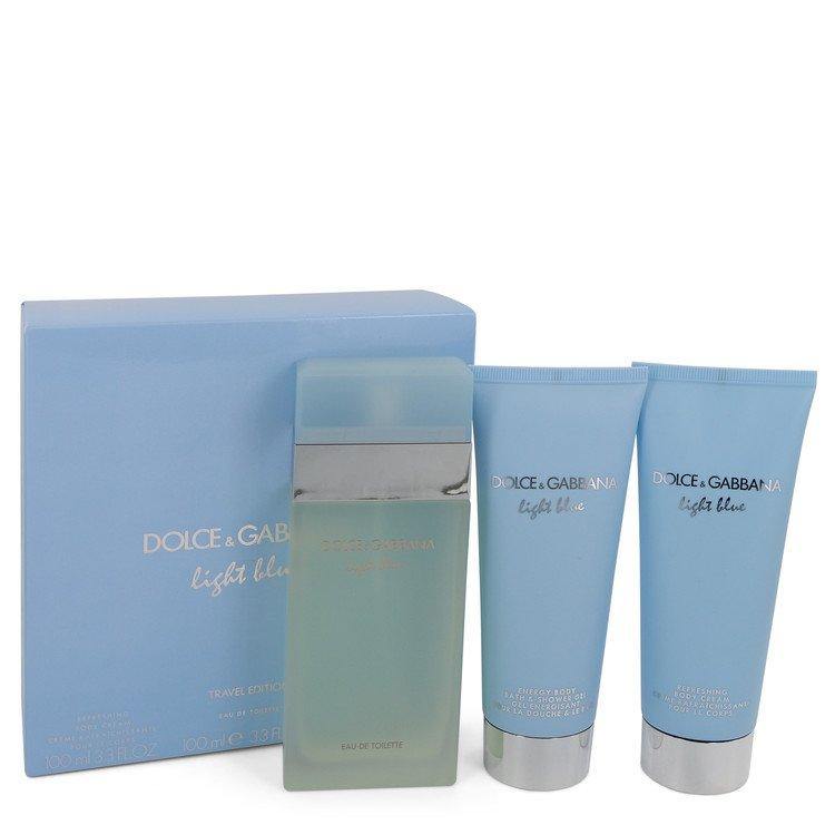 Light Blue Gift Set By Dolce & Gabbana - American Beauty and Care Deals — abcdealstores