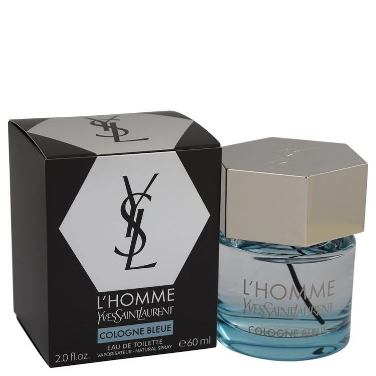 L'homme Cologne Bleue Eau De Toilette Spray By Yves Saint Laurent - American Beauty and Care Deals — abcdealstores