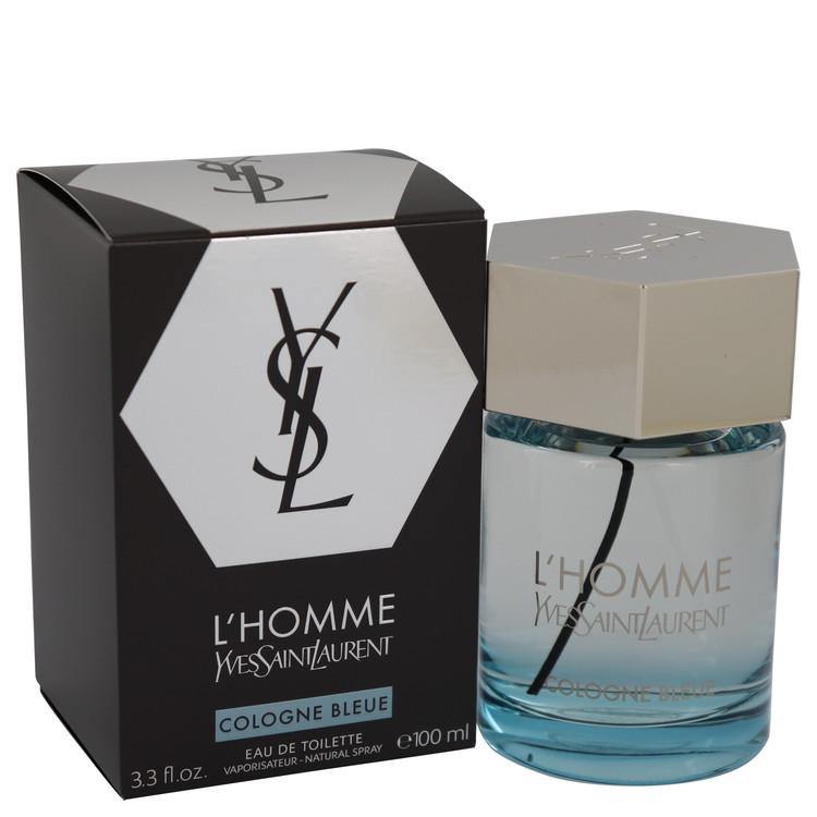 L'homme Cologne Bleue Eau De Toilette Spray By Yves Saint Laurent - American Beauty and Care Deals — abcdealstores