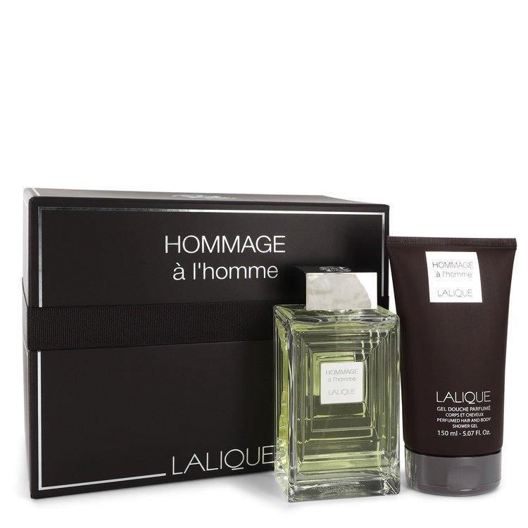 Lalique Hommage A L'homme Gift Set By Lalique - American Beauty and Care Deals — abcdealstores