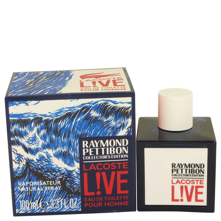 Lacoste Live Eau DE Toilette Spray (Limited Edition Raymond Pettibon Bottle) By Lacoste - American Beauty and Care Deals — abcdealstores