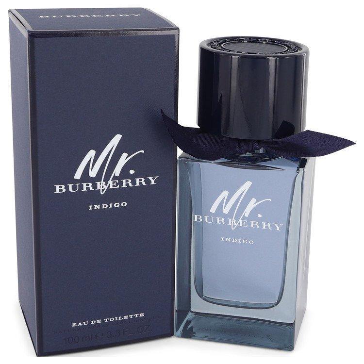 Mr Burberry Indigo Eau De Toilette Spray By Burberry - American Beauty and Care Deals — abcdealstores