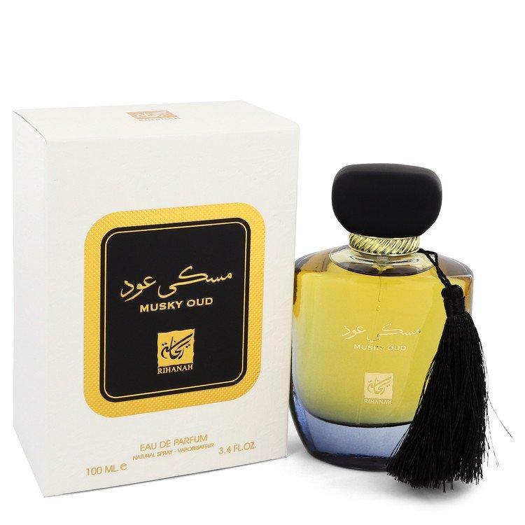 Musky Oud Eau De Parfum Spray (Unisex) By Rihanah - American Beauty and Care Deals — abcdealstores