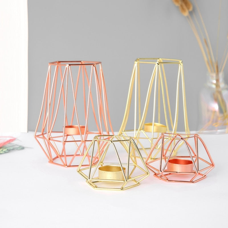 Geometric Tea light holders - American Beauty and Care Deals — abcdealstores