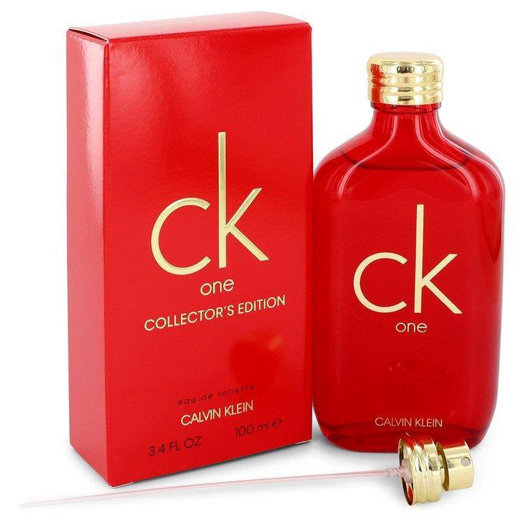 Ck One Eau De Toilette Spray (Unisex Red Collector's Edition) By Calvin Klein - American Beauty and Care Deals — abcdealstores