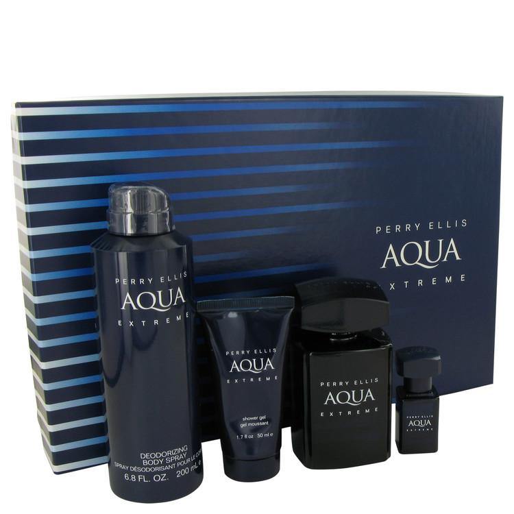 Perry Ellis Aqua Extreme Gift Set By Perry Ellis - American Beauty and Care Deals — abcdealstores
