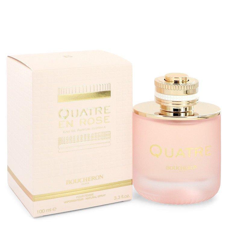Quatre En Rose Florale Eau De Parfum Spray By Boucheron - American Beauty and Care Deals — abcdealstores