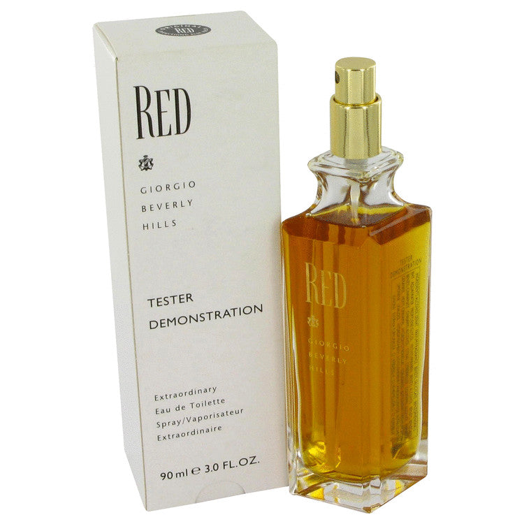 Red Eau De Toilette Spray (Tester) By Giorgio Beverly Hills - American Beauty and Care Deals — abcdealstores