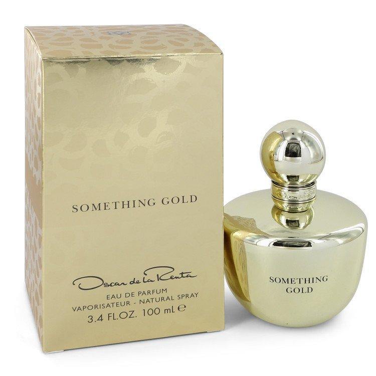 Something Gold Eau De Parfum Spray By Oscar De La Renta - American Beauty and Care Deals — abcdealstores