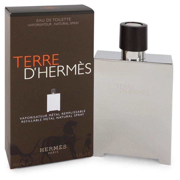 Terre D'hermes Eau De Toilette Spray Refillable (Metal) By Hermes - American Beauty and Care Deals — abcdealstores