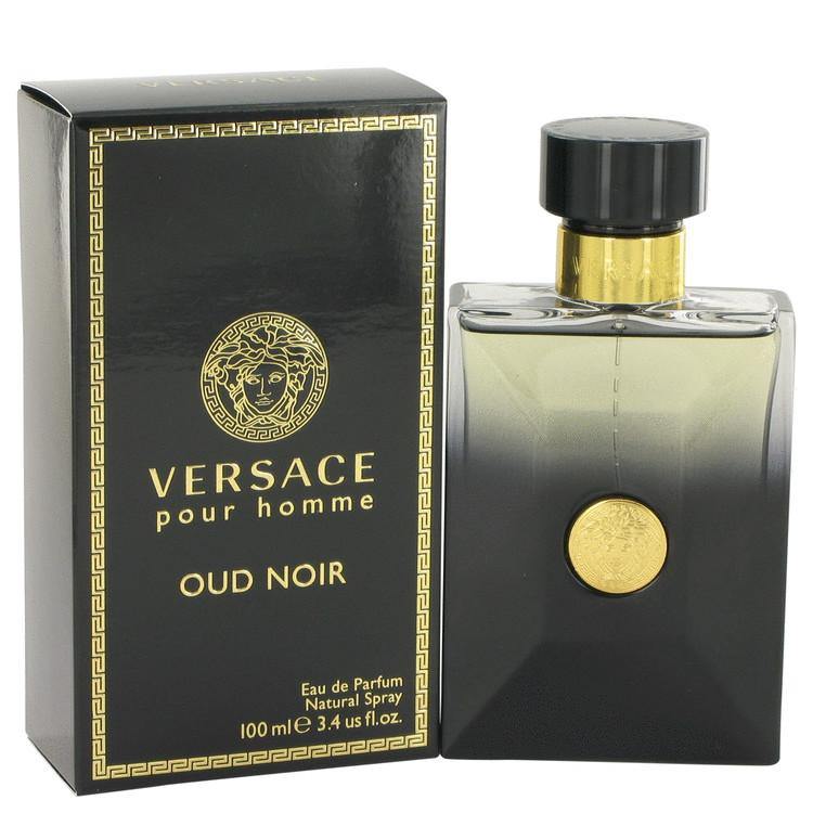 Versace Pour Homme Oud Noir Eau De Parfum Spray By Versace - American Beauty and Care Deals — abcdealstores