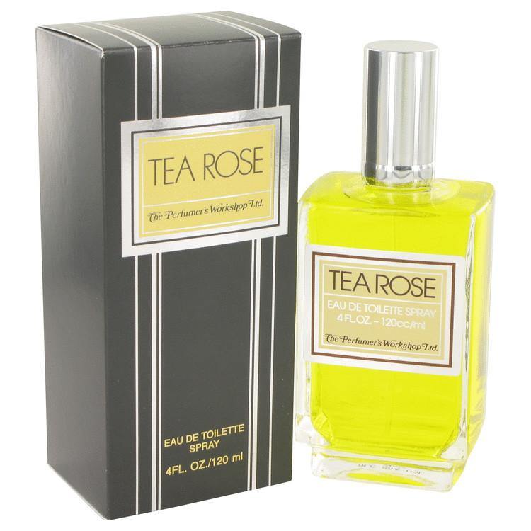 Tea Rose Eau De Toilette Spray By Perfumers Workshop - American Beauty and Care Deals — abcdealstores