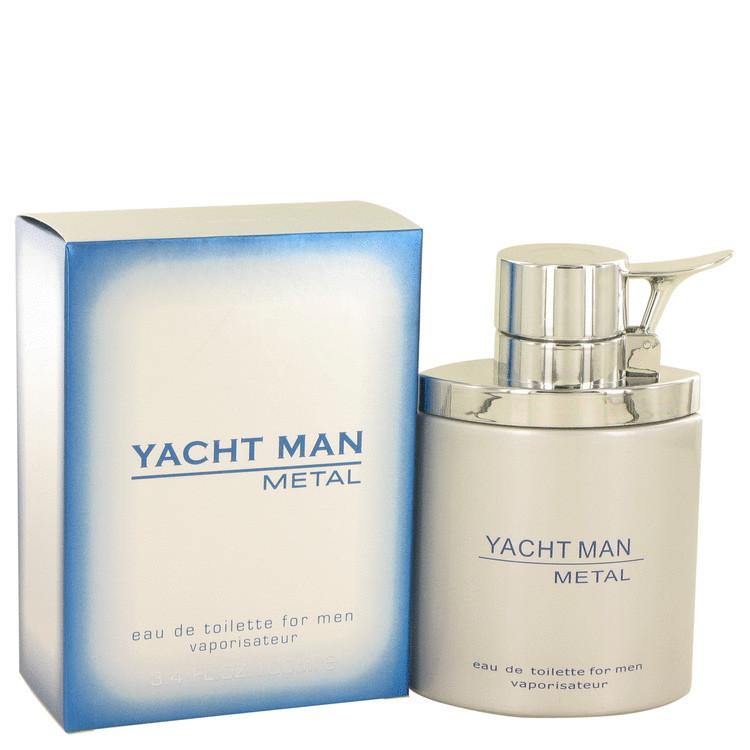 Yacht Man Metal Eau De Toilette Spray By Myrurgia - American Beauty and Care Deals — abcdealstores