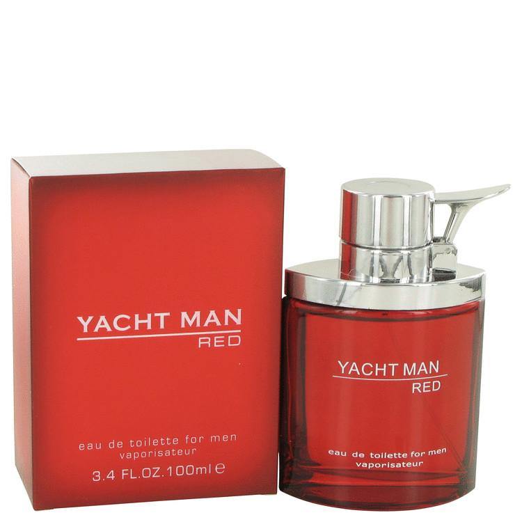 Yacht Man Red Eau De Toilette Spray By Myrurgia - American Beauty and Care Deals — abcdealstores